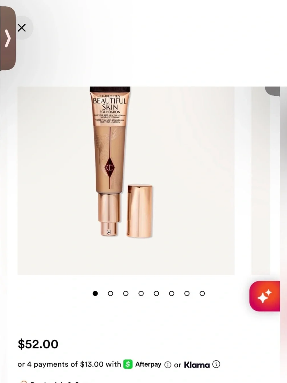 Charlotte Tilbury 6 Neutral Beautiful Skin Foundation NEW $52